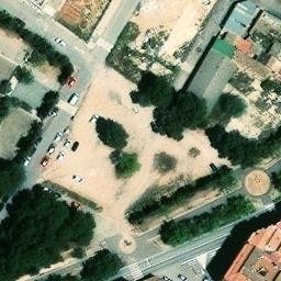 Vista aérea de La estación