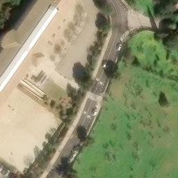 Volleyball Court — aerial view