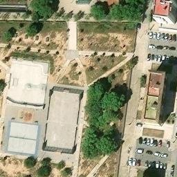 Volleyball Court — aerial view
