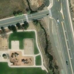 Volleyball Court, Sparks, NV — aerial view