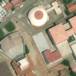 Volleyball Court — aerial view