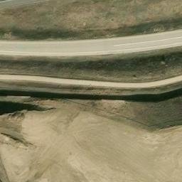 Sand Volleyball Court, Meridian, CO — aerial view