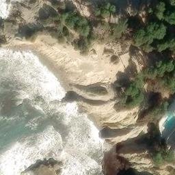 Volleyball Court near Calvià — aerial view