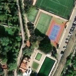 Volleyball Court — aerial view