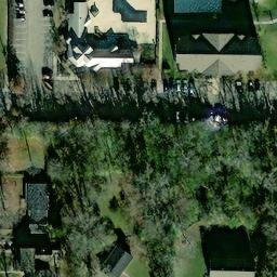 Sand Volleyball Court, Oxford, OH — aerial view