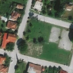 Volleyball Court — aerial view