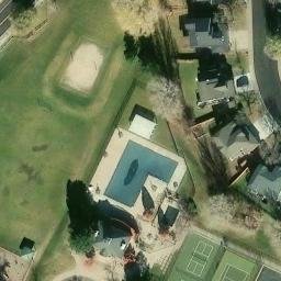 Volleyball Court, Parker, CO — aerial view