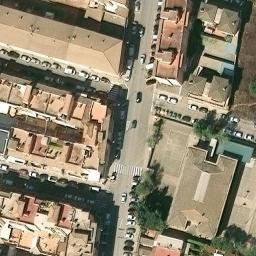 Volleyball Court near Llucmajor — aerial view