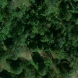 Sand Volleyball Court, Fairmont, WV — aerial view