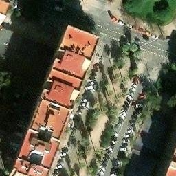 Volleyball Court — aerial view