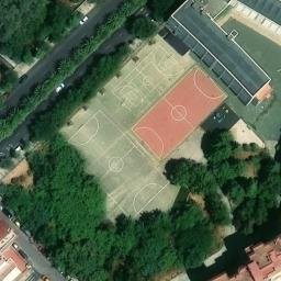 Volleyball Court — aerial view