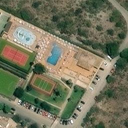 Volleyball Court near Manacor — aerial view