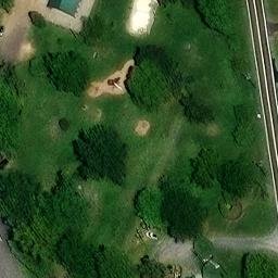 Sand Volleyball Court, Martinsburg, WV — aerial view