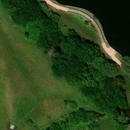 Grass Volleyball Courts — aerial view