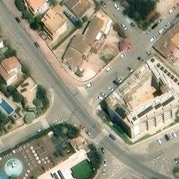 Volleyball Court — aerial view