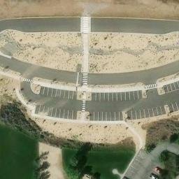 Volleyball Court, NV — aerial view