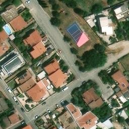 Volleyball Court — aerial view