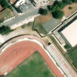 Volleyball Court — aerial view