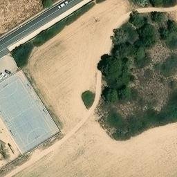 Volleyball Court — aerial view