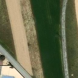 Cancha de voleibol — aerial view