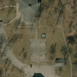 Liberty Park — aerial view
