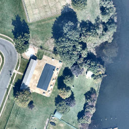 Volleyball Court, Dundalk, unknown — aerial view