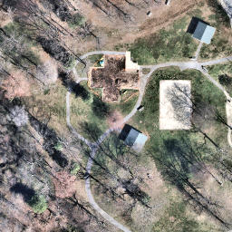 Sand Volleyball Court, Dundalk, unknown — aerial view