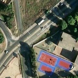 Volleyball Court — aerial view