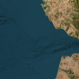 Tanger-Assilah map(satellite map)