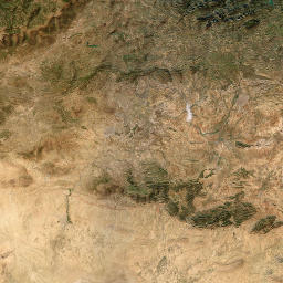 M'Sila map(satellite map)
