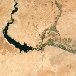 Al-Raqqah map(satellite map)