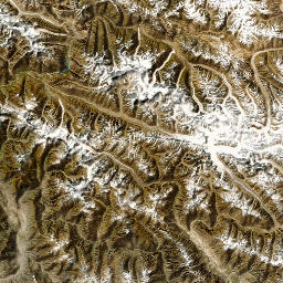 Gilgit-Baltistan map(satellite map)
