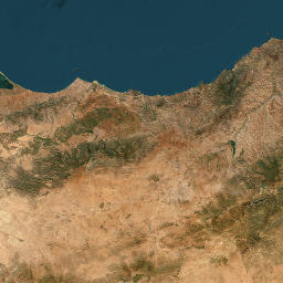 Oujda-Angad map(satellite map)