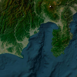 Shizuoka Prefecture map(satellite map)