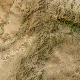 Paktia map(satellite map)