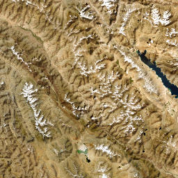 Ladakh map(satellite map)