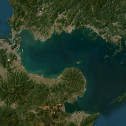 Yamaguchi Prefecture map(satellite map)
