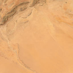 El Bayadh map(satellite map)
