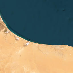 Sirte District map(satellite map)