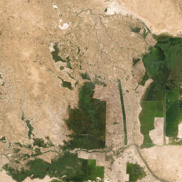 Maysan map(satellite map)