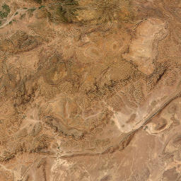 Souss-Massa map(satellite map)