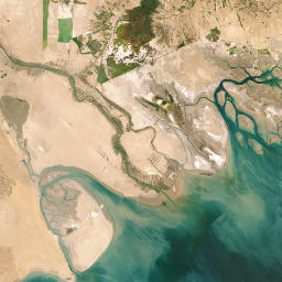 Basra map(satellite map)