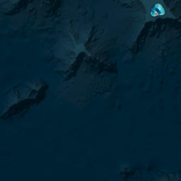 Midway Atoll map(satellite map)