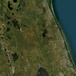 Florida map(satellite map)