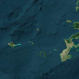Okinawa Prefecture map(satellite map)