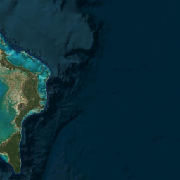 South Abaco map(satellite map)
