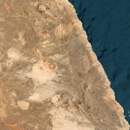 Red Sea map(satellite map)