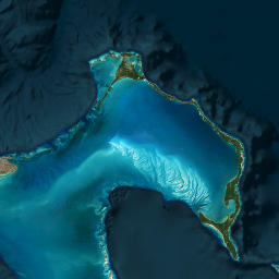 South Eleuthera map(satellite map)