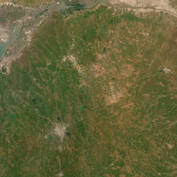 Gujarat map(satellite map)