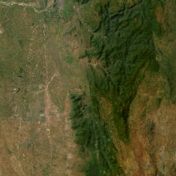 Mandalay Region map(satellite map)